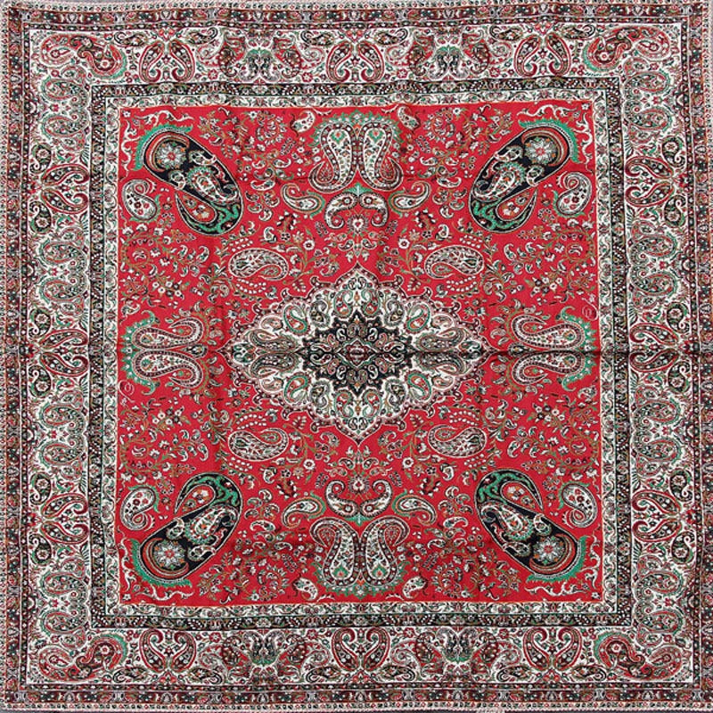 Persian ethnic hand embroidery mandala tapestry wall hanging